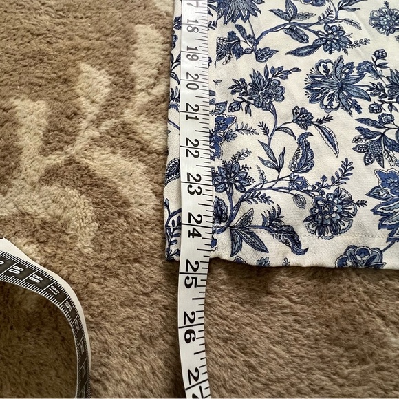 LOFT Trellis Garden Floral Sleeveless Wide Leg Jumpsuit size 0 - Picture 13 of 17